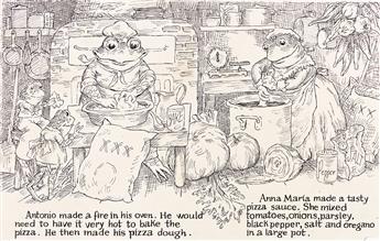 UNKNOWN ARTIST Antonio the lazy frog.